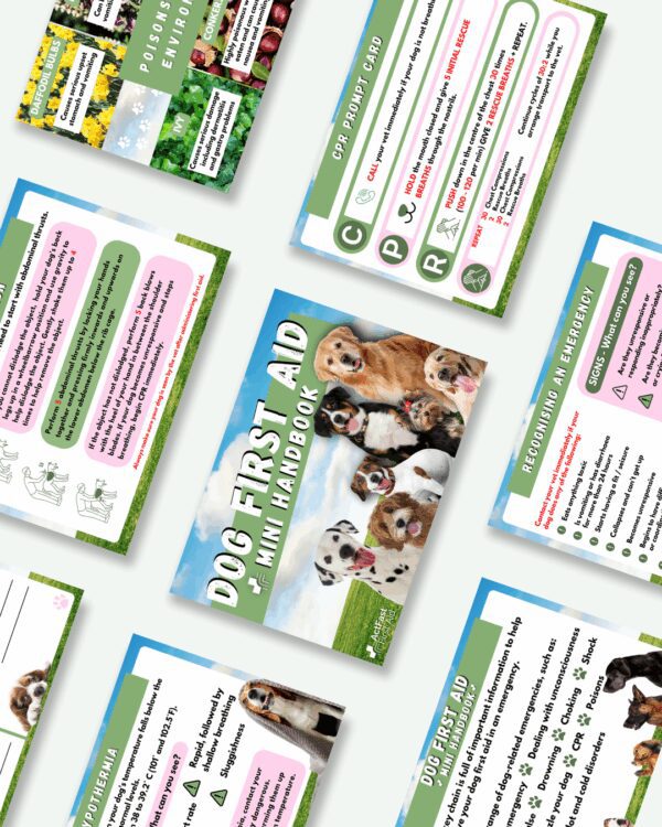 Dog First Aid Mini Handbook - Image 3