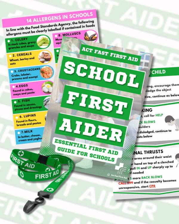 School First Aider Mini Booklet